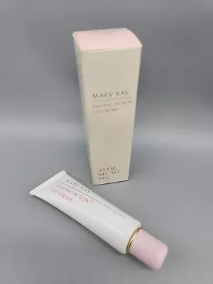 Mary Kay Instant Action Eye Cream .65oz Pink Cap New With Box All Skin Type 1168 • $11.50