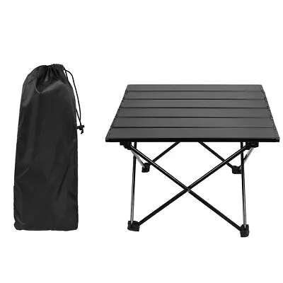 £15.99 • Buy Folding Camping Table Light Weight Portable Aluminium Frame Outdoor Picnic
