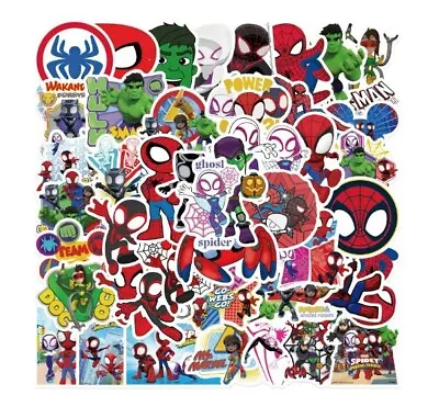 £3.29 • Buy 20 X Spidey And Friends Stickers Wall Window Kids Bedroom Books Laptop School