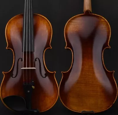 M20 Master Antique Stradivari Style Violin 4/4 European Wood Rich Open Warm Tone • $0.99