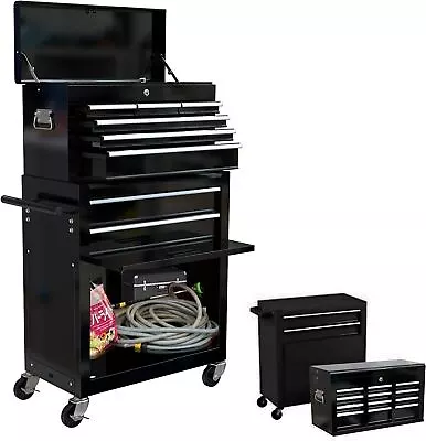Mobile Rolling Tool Box Chest Cabinet W/ Wheels & Drawers Tool Storage Cabinet • $215.99