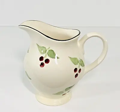 Laura Ashley Berries Design Vintage Hand Painted Jug 1995 • £7