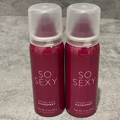 Discontinue! 2-pc Victoria's Secret SO SEXY Natural Hold Hair Spray 2.0 Oz NEW！ • $28.99