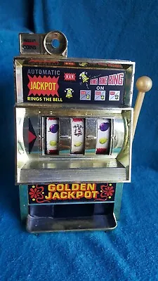 Golden Jackpot  Collectable Toy Slot Machine By WACO • $20