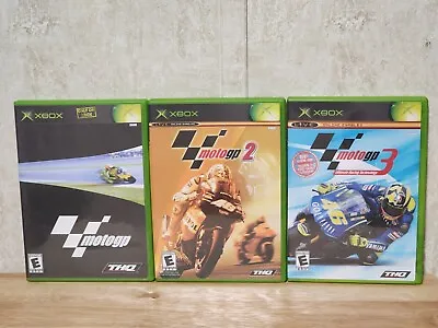 Microsoft Original Xbox MotoGP Ultimate Racing Technology 1 2 3 OG Xbox Game • $14.99