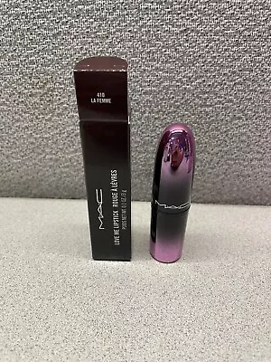 MAC Cosmetics Love Me Lipstick #410 La Femme FULL SIZE NIB Retail $24 • $10