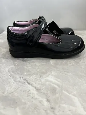 £10 • Buy Girls Black Patent Miss Fiori Shoes Size Uk 2 Brand New #F4