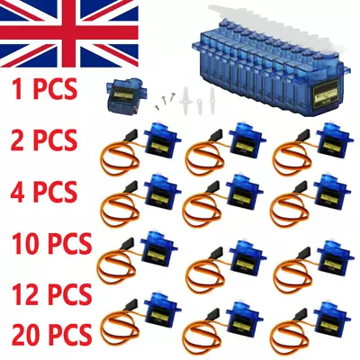 £4.99 • Buy Mini SG90 Micro Servo Motor 9G RC Robot Arm Helicopter Airplane Remote Control