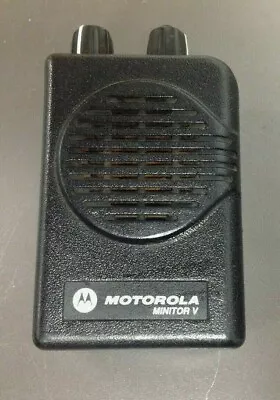 Motorola Minitor 5 Pager Model # A03KMS9238BC VHF 1 CH SV NO Charger NO Batt • $110