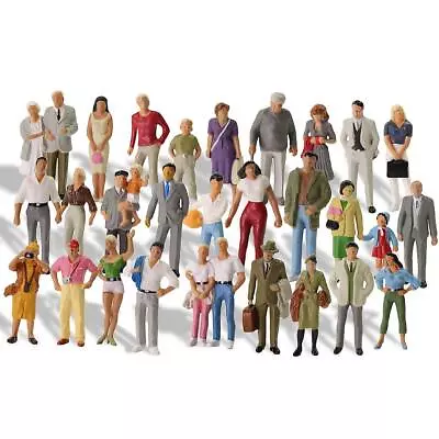 P4310 30 PCs O Gauge Figures All Standing 143 O Scale Model Trains Passengers 3 • $36.20