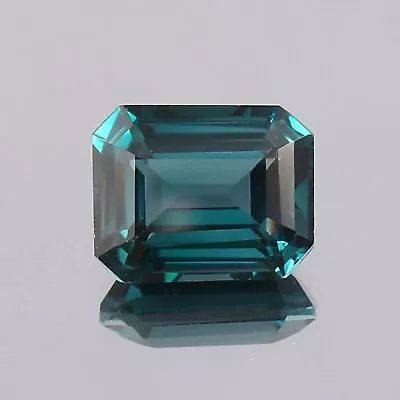 NATURAL Green Blue Sapphire Certified 17.20 Ct AAA+ Emerald Cut Loose Gemstone • $61.94