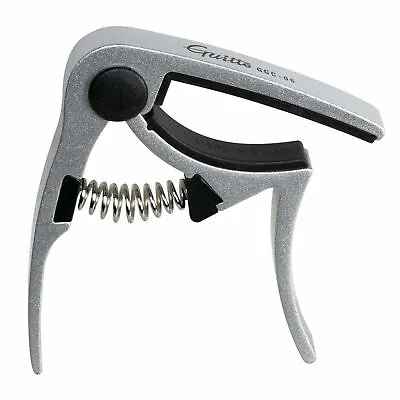 Guitto GGC-06 Quick Change Capo For Guitar /Ukulele - Silver - Jam Music Ins • $8.80