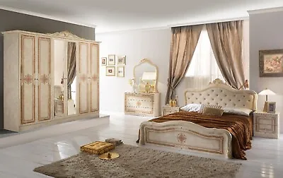 £799 • Buy Luisa Luxury High Gloss Italian 4Door Bedroom Set Now £799 (RRP£1499)