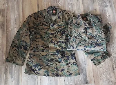 United States Marine Corps USMC Woodland MARPAT Camo Uniform Jackets • $14.95