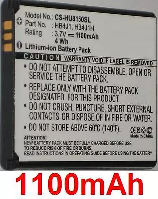 BATTERIE 1100mAh Type HB4J1 HB4J1H For Vodafone V845 • $25.75