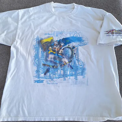 Vintage Disney MGM Studios Shirt Rock'n Roller Coaster Specifics Mickey • $34.30