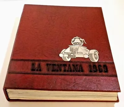 1969 NEW PERFECT Texas Tech University 500-pg. La Ventana Annual Yearbook Vol.44 • $27.99