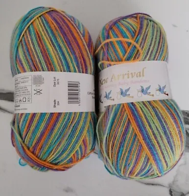 Baby Wool New Arrival Randoms DK Double Knitting Yarn From Jarol 200g Ball • £11