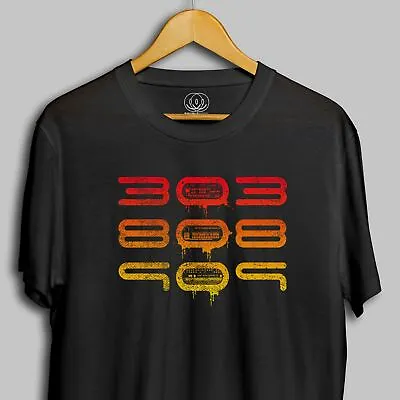 £16.95 • Buy 303 808 909 Acid House Roland Synth T Shirt - EDM Music Rave Techno