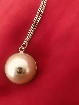 Chanel Pendant Authentic Pearl Vintage • $240