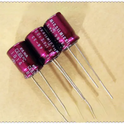 2Pcs ELNA SILMIC CE-BP (RBS) 3.9uF/50V Non-polar Audio Electrolytic Capacitor • $1.94