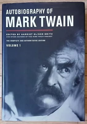 MARK TWAIN AUTOBIOGRAPHY Vol 1 Complete And Authoritative Edition FREE Shipping • $19.99