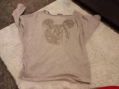 £6 • Buy Ladies Disney Couture Mickey Mouse Sweatshirt Size S