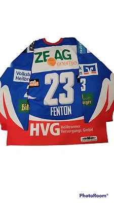 Heilbronner Falken P.J. Fenton #23 Ice Hockey Jersey 54 DEL2 Germany • $50