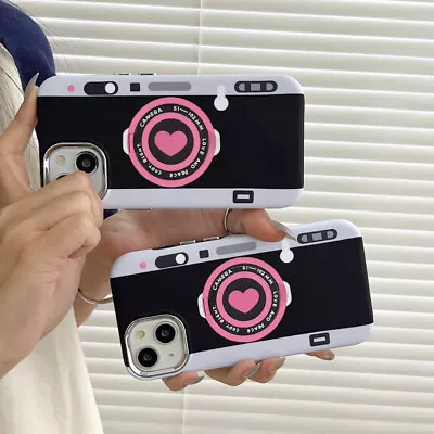 For IPhone 15 Pro Max 14 13 12 Vintage Camera With Love Mirror Mount Phone Case • $11.99