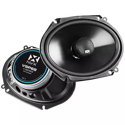 NVX VSP68 V-Series 600W 6  X 8   2-Way Coaxial Car Speakers W/ Silk Dome Tweeter • $89.99