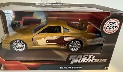 Jada Fast & Furious Diecast Model Car Toyota Supra Scale 1/32 NEW FREE POSTAGE • £19.99