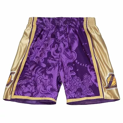 Mitchell & Ness Swingman Shorts Lunar New Year Los Angeles Lakers Mens Size M • $49.95