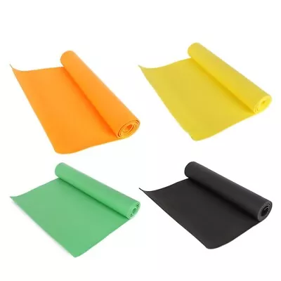 $18.99 • Buy Hick Yoga Mat Pad 10/15/20MM NBR Nonslip Exercise Fitness Pilate Gym Durable AU