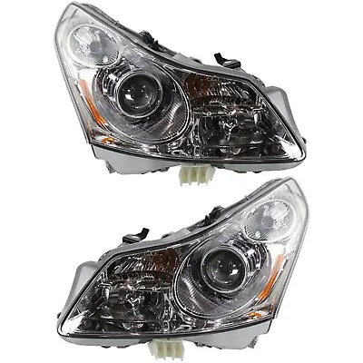 Headlight Set For 2007-2008 Infiniti G35 Sedan Left And Right With Bulb 2Pc • $494.66