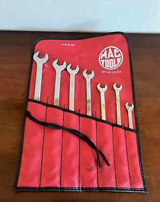 MAC Tools USA 7pc SCL7LK SAE 12 Point Combination Long Reach Wrench Set Pouch • $199.99