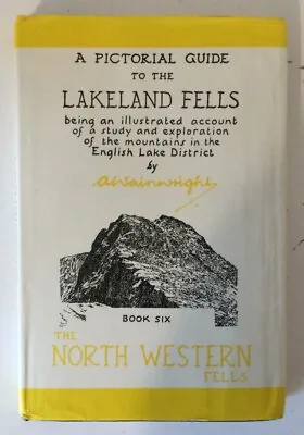 A Pictorial Guide To The Lakeland Fells North West Wainwright Hardback Book 6 • £6.94