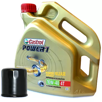 Kawasaki ZX-6R ZX636A1P 2002 Castrol Power 1 Oil And Filter Kit • £44.99