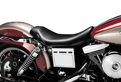 LePera Black Smooth Bare Bones Barebones Low Solo Seat 1996-2003 Harley Dyna FXD • $286.20