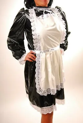 £39 • Buy Satin Sissy French Maid Outfit - EllaWear Collection