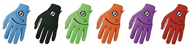 6 Footjoy Spectrum Gloves LH For RH Players Red Lime Orange Blue Pick Size • $59.99
