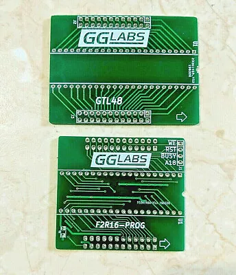 GGLABS F2R16-PROG/GTL48 PCB Bundle - Read/Write GGLABS F2R16 ROM Emulator Amiga • $9.95