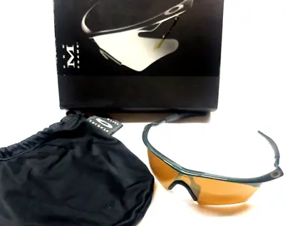 OAKLEY PRO M FRAME SUNGLASSES Emerald Frames Gold Iridium Hybrid 1997 Ultra Rare • $1197.89