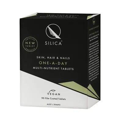 Q Silica Skin Hair & Nails One-A-Day Multi-Nutrient Tablets 90 Tablets  • $60.83