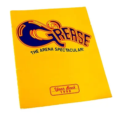 Grease-Arena Spectacular Australian Souvenir Book Doug Parkinson-Dannii Minogue • £24.78