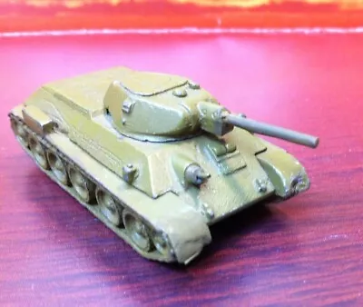 RUSSIAN T34-76mm 5203 AUTHENTICAST COMET TANK 1/108 WW2 ID Model Metal New BBL • $16.95