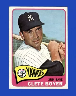 1965 Topps Set-Break #475 Clete Boyer VG-VGEX *GMCARDS* • $2.01