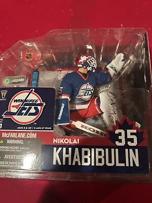  McFarlane NHL Action Figure Series 11 Nikolai Khabibulin Winnipeg Jets Variant • $40
