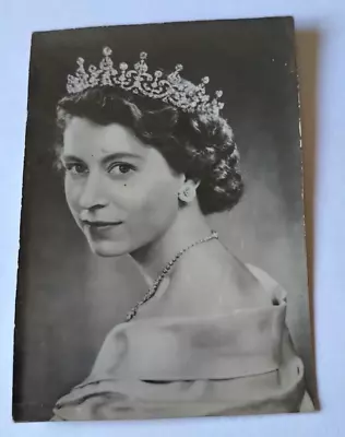 Young Queen Elizabeth 11 Real Photo 6cm Wide X 9cm High • £9.99
