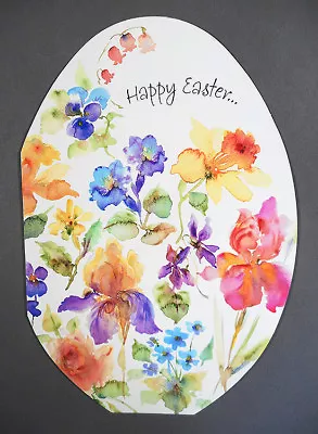 Vintage HALLMARK Card MARY'S FRIENDS & FLOWERS Easter Egg Spring - Mary Hamilton • $4.50