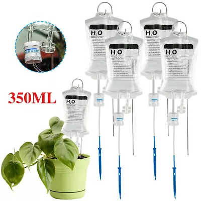 $21.97 • Buy Automatic Self Watering System IV Drip Bag Plant Life Support Drip Irrigation 🌱